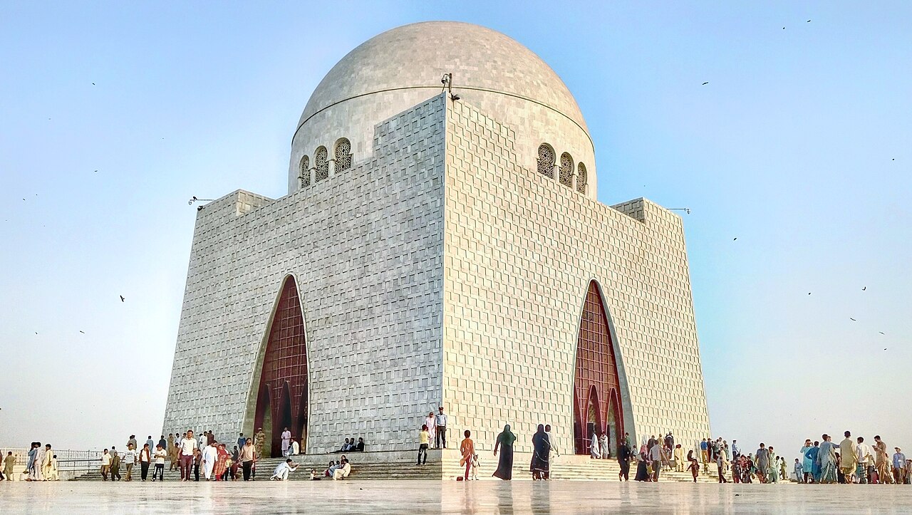 Karachi Coastal Metropolis and Arabian Sea