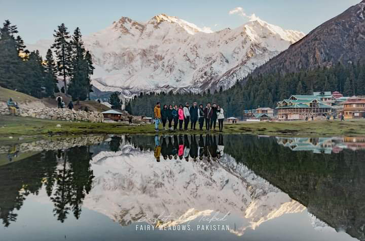 fairy meadows nanga parbat reflection