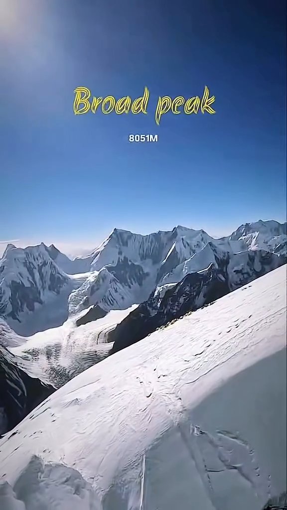 Broad Peak (8,051m) Expeditions