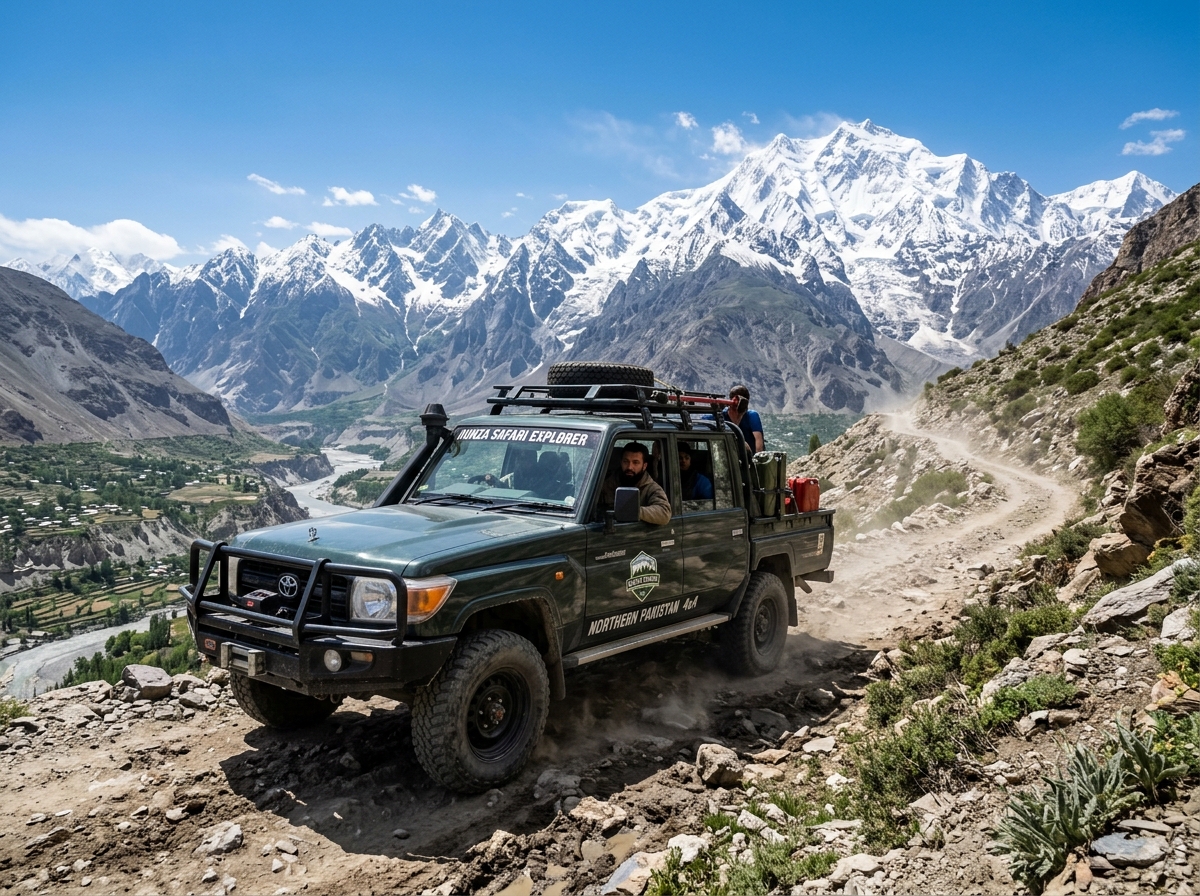 Toyota 4x4 Mountain Safari Jeep Pakistan